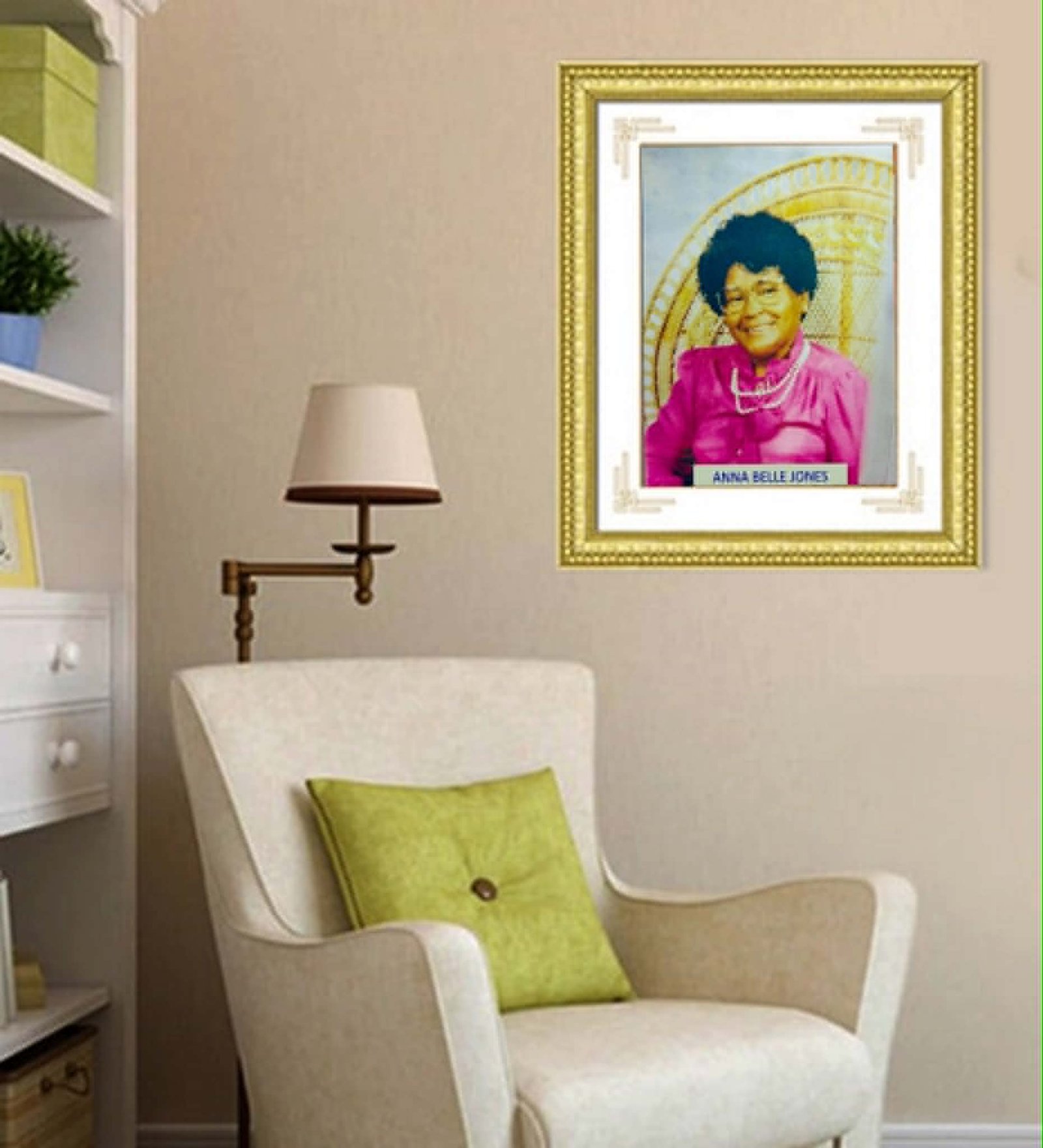 Anna Belle Underwood Jones — Raphael Ashanti's mother